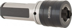 Accupro - 1" Straight Shank Diam Tension & Compression Tapping Chuck - #0 to 9/16" Tap Capacity, 1.574" Projection, Size 1 Adapter, Quick Change - Exact Tooling