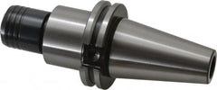 Accupro - CAT40 Taper Shank Rigid Tapping Adapter - #0 to 9/16" Tap Capacity, 87.5mm Projection, Size 1 Adapter, Quick Change, Through Coolant - Exact Tooling