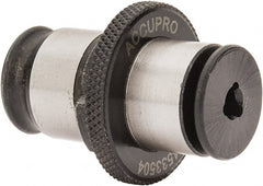 Accupro - 0.168" Tap Shank Diam, 0.131" Tap Square Size, #8 Tap, #1 Tapping Adapter - 0.276" Projection, 0.5118" Tap Depth, 25.5mm OAL, 19mm Shank OD, Through Coolant, Series WE 1 KP - Exact Tooling