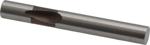 Dayton Lamina - 1/4" Shank Diam, Ball Lock, A2 Grade Tool Steel, Solid Mold Die Blank & Punch - 2" OAL, Blank Punch, Regular (LPB) Series - Exact Tooling