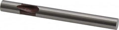 Dayton Lamina - 1/4" Shank Diam, Ball Lock, A2 Grade Tool Steel, Solid Mold Die Blank & Punch - 2-1/2" OAL, Blank Punch, Regular (LPB) Series - Exact Tooling