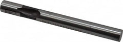Dayton Lamina - 1/4" Shank Diam, Ball Lock, M2 Grade High Speed Steel, Solid Mold Die Blank & Punch - 2-1/2" OAL, Blank Punch, Regular (LPB) Series - Exact Tooling