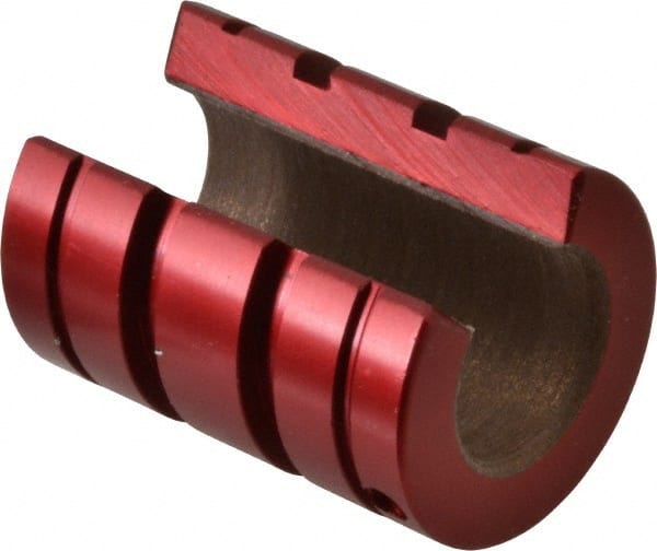 Pacific Bearing - 5/8" Inside Diam, 1,470 Lbs. Static Capacity, Open Linear Bearing - Exact Tooling
