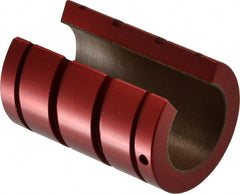 Pacific Bearing - 1" Inside Diam, 3,525 Lbs. Static Capacity, Open Linear Bearing - Exact Tooling