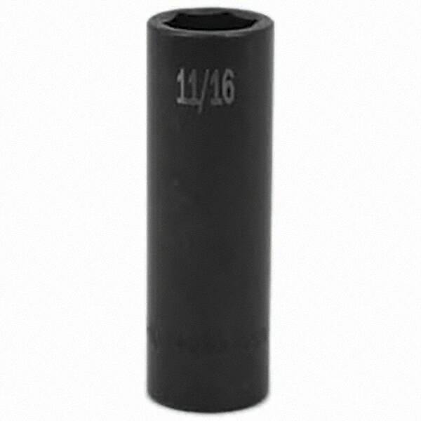 SK - Impact Socket - 1/2"DR 11/16" DEEP IMPACT SOCKET - Exact Tooling