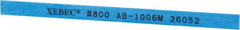 Value Collection - Rectangular, Ceramic Fiber Finishing Stick - 4" Long x 15/64" Wide x 1/32" Thick, 800 Grit, Super Fine Grade - Exact Tooling
