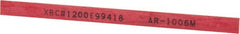 Value Collection - Rectangular, Ceramic Fiber Finishing Stick - 4" Long x 15/64" Width, 1,200 Grit, Ultra Fine Grade - Exact Tooling