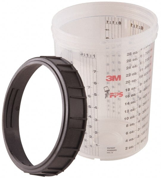3M - Paint Sprayer Cup - Large Collar and Cup - Exact Tooling