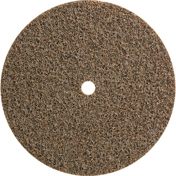 WALTER Surface Technologies - 5" Diam, Aluminum Oxide Hook & Loop Disc - Coarse Grade, Coated, Series 07-R, Quick-Step Blendex - Exact Tooling