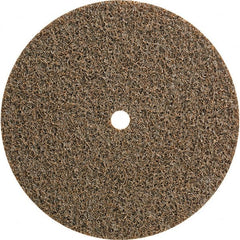 WALTER Surface Technologies - 5" Diam, Aluminum Oxide Hook & Loop Disc - Coarse Grade, Coated, Series 07-R, Quick-Step Blendex - Exact Tooling