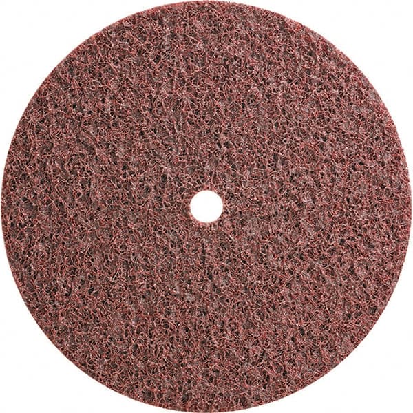 WALTER Surface Technologies - 5" Diam, Aluminum Oxide Hook & Loop Disc - Medium Grade, Coated, Series 07-R, Quick-Step Blendex - Exact Tooling
