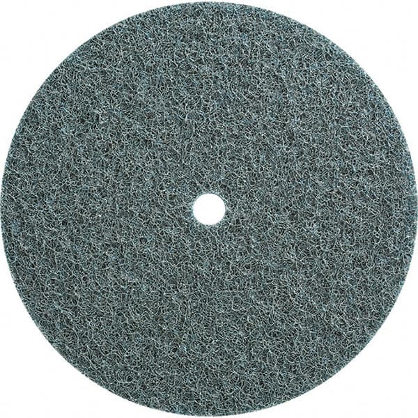 WALTER Surface Technologies - 5" Diam, Aluminum Oxide Hook & Loop Disc - Fine Grade, Coated, Series 07-R, Quick-Step Blendex - Exact Tooling