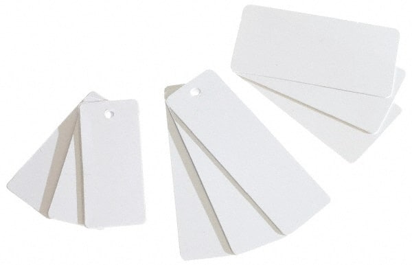 NMC - "Blank", 10" Long x 14" Wide, Rigid Plastic Safety Sign - Rectangle, Use for Workplace/Safety - Exact Tooling