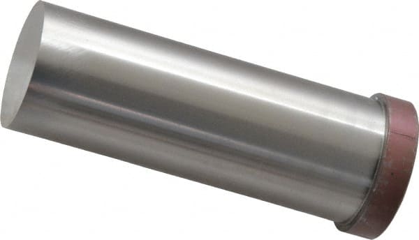 Dayton Lamina - 1-1/8" Head Diam, 1" Shank Diam, Basic Head, A2 Grade Tool Steel, Solid Mold Die Blank & Punch - 1/4" Head Height, 3" OAL, Blank Punch, Regular (KPB) Series - Exact Tooling