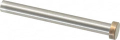Dayton Lamina - 3/8" Head Diam, 1/4" Shank Diam, Basic Head, A2 Grade Tool Steel, Solid Mold Die Blank & Punch - 1/8" Head Height, 2-1/2" OAL, Blank Punch, Regular (KPB) Series - Exact Tooling