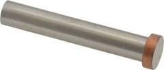 Dayton Lamina - 7/16" Head Diam, 5/16" Shank Diam, Basic Head, A2 Grade Tool Steel, Solid Mold Die Blank & Punch - 1/8" Head Height, 2" OAL, Blank Punch, Regular (KPB) Series - Exact Tooling