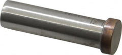 Dayton Lamina - 5/8" Head Diam, 1/2" Shank Diam, Basic Head, A2 Grade Tool Steel, Solid Mold Die Blank & Punch - 3/16" Head Height, 2" OAL, Blank Punch, Regular (KPB) Series - Exact Tooling
