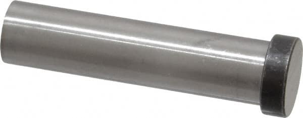 Dayton Lamina - 5/8" Head Diam, 1/2" Shank Diam, Basic Head, A2 Grade Tool Steel, Solid Mold Die Blank & Punch - 3/16" Head Height, 2-1/4" OAL, Blank Punch, Regular (KPB) Series - Exact Tooling