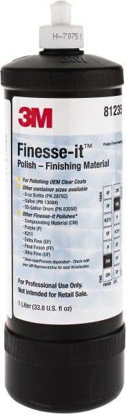 3M - 1 L Polishing Compound - Grade Extra Fine, White - Exact Tooling