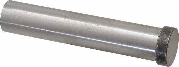 Dayton Lamina - 7/8" Head Diam, 3/4" Shank Diam, Basic Head, A2 Grade Tool Steel, Solid Mold Die Blank & Punch - 1/4" Head Height, 4" OAL, Blank Punch, Regular (KPB) Series - Exact Tooling