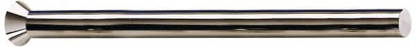 Dayton Lamina - 0.3938" Head Diam, 7/32" Shank Diam, Quill Head, High Speed Steel Solid Mold Die Blank & Punch - 60° Head Angle, 0.1532" Head Height, 2-1/2" OAL, Blank Punch, KWX Series - Exact Tooling