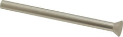 Dayton Lamina - 0.3375" Head Diam, 3/16" Shank Diam, Quill Head, High Speed Steel Solid Mold Die Blank & Punch - 60° Head Angle, 0.1313" Head Height, 2-1/2" OAL, Blank Punch, KWX Series - Exact Tooling
