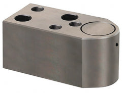 Dayton Lamina - Dayton Progress, 1-1/4" Shank Diam, 2-1/2" Base Length x 1-7/8" Base Width x 1-1/4" Base Height, 3/8-16 Thread, Alloy Steel Mold Punch Retainer - Exact Tooling