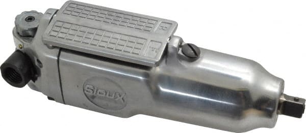 Sioux Tools - 3/8" Drive, 9,500 RPM, 175 Ft/Lb Torque Impact Wrench - Inline Handle, 1,850 IPM, 2.5 CFM, 1/4" NPT Inlet - Exact Tooling