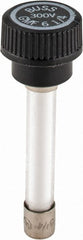 Cooper Bussmann - 300 VAC, 6.25 Amp, Time Delay Size Rejecting/NonRejecting Fuse - Fuse Holder Mount, 2-1/4" OAL, 10 at AC kA Rating, 15.9mm Diam - Exact Tooling