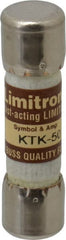 Cooper Bussmann - 600 VAC, 50 Amp, Fast-Acting General Purpose Fuse - Fuse Holder Mount, 1-1/2" OAL, 100 at AC kA Rating, 13/32" Diam - Exact Tooling