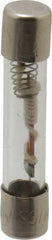 Cooper Bussmann - 250 VAC, 32 VDC, 0.5 Amp, Time Delay Miniature Glass Fuse - 1-1/4" OAL, 1/4" Diam - Exact Tooling
