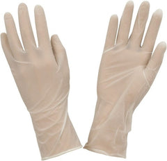 Ansell - Size L, 5 mil, Cleanroom Grade, Powder Free Nitrile Disposable Gloves - Exact Tooling