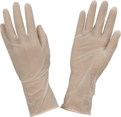 Ansell - Size M, 5 mil, Cleanroom Grade, Powder Free Nitrile Disposable Gloves - Exact Tooling