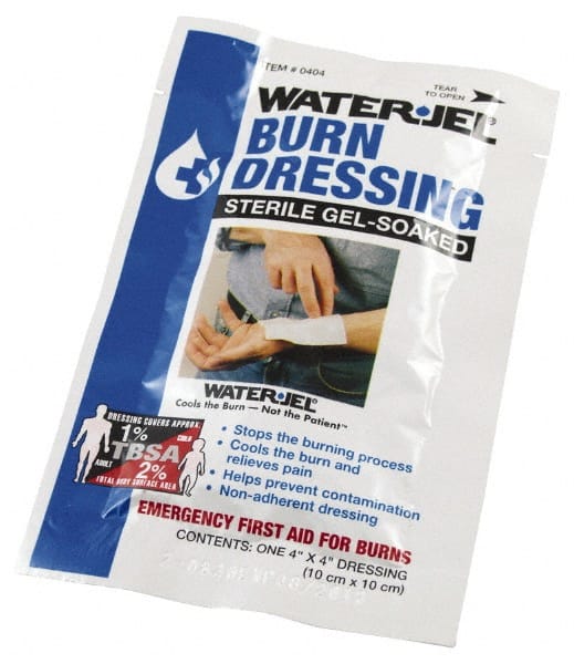 Medique - 4" Long x 4" Wide, Gel Soaked Burn Dressing - - Exact Tooling