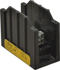 Cooper Bussmann - 1 Pole, 175 Amp, 8-2/0 AWG (Al), 14-2/0 AWG (Cu) Primary, 4-14 AWG (Cu), 4-8 AWG (Al) Secondary, Thermoplastic Power Distribution Block - 600 VAC/VDC, 1 Primary Connection, 1.96 Inch Long x 3.32 Inch Deep x 4 Inch High - Exact Tooling