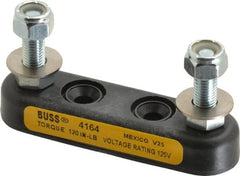Cooper Bussmann - 1 Pole, 125 VAC, 800 Amp, Screw Mount Fuse Block - 3-3/16 Inch Fuse Length, 58.8mm Long x 24.1mm Wide x 1.62 Inch High Block - Exact Tooling
