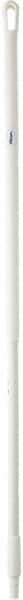 Vikan - 51 x 1-1/4" Fiberglass Squeegee Handle - European Threaded Connection, White - Exact Tooling