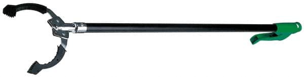 Unger - 51" Long Trash Pickup Tool - Steel, Use for Debris - Exact Tooling