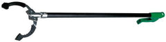 Unger - 51" Long Trash Pickup Tool - Steel, Use for Debris - Exact Tooling