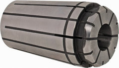 Kennametal - TG/PG 100 14mm Coolant Single Angle Collet - 14mm TIR, 60.33mm OAL, 14mm Overall Diam - Exact Tooling