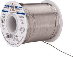 Value Collection - 0.0250 Inch Diameter, Alloy 60/40, Rosin Activated Solder - 1 Lb., 66 Core, 23 Gauge - Exact Tooling