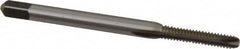 Kennametal - #4-40 UNC, 2 Flute, Bright Finish, High Speed Steel Spiral Point Tap - Bottoming Chamfer, Right Hand Thread, 1-7/8" OAL, 9/16" Thread Length, 0.141" Shank Diam, 2B/3B Class of Fit, Series 5302 - Exact Tooling