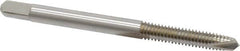 Kennametal - #8-32 UNC, 2 Flute, Bright Finish, High Speed Steel Spiral Point Tap - Plug Chamfer, Right Hand Thread, 2.13" OAL, 3/4" Thread Length, 0.168" Shank Diam, 3B Class of Fit, Series 5301 - Exact Tooling