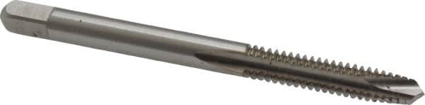 Kennametal - #10-24 UNC, 2 Flute, Bright Finish, High Speed Steel Spiral Point Tap - Plug Chamfer, Right Hand Thread, 2.38" OAL, 7/8" Thread Length, 0.194" Shank Diam, 2B/3B Class of Fit, Series 5301 - Exact Tooling