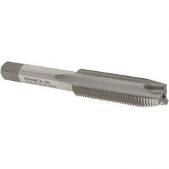 Kennametal - 1/2-20 UNF, 3 Flute, Bright Finish, High Speed Steel Spiral Point Tap - Plug Chamfer, Right Hand Thread, 3.38" OAL, 1.656" Thread Length, 0.367" Shank Diam, 3B Class of Fit, Series 5301 - Exact Tooling