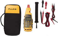 Fluke - 773, CAT II, Digital mA Process Clamp Meter with 0.1772" Detachable Jaws - 30 VDC, Measures Voltage, Current - Exact Tooling