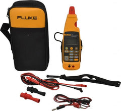 Fluke - 772, CAT II, Digital mA Process Clamp Meter with 0.1772" Detachable Jaws - 30 VDC, Measures Voltage, Current - Exact Tooling