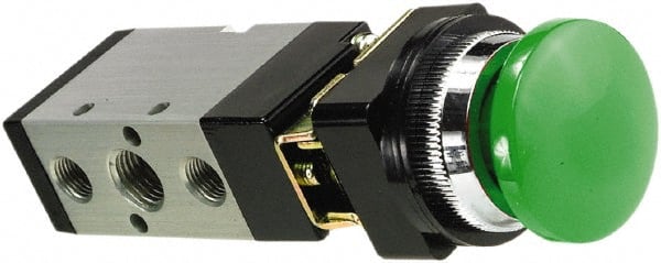 ARO/Ingersoll-Rand - Manually Operated Valves   Valve Type: Manual Mechanical    Actuator Type: Palm Button/Spring - Exact Tooling