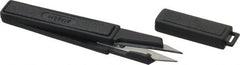 Gingher - 1-1/2" LOC, 4-1/4" OAL Stainless Steel Thread Clips - Glass Filled Nylon Straight Handle, For General Purpose Use - Exact Tooling