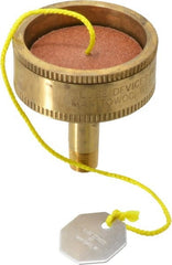 LDI Industries - 2-1/2" Diam, 1/4 x 1/4-18 Thread, Central Lubrication System Grease Cartridge - Exact Tooling